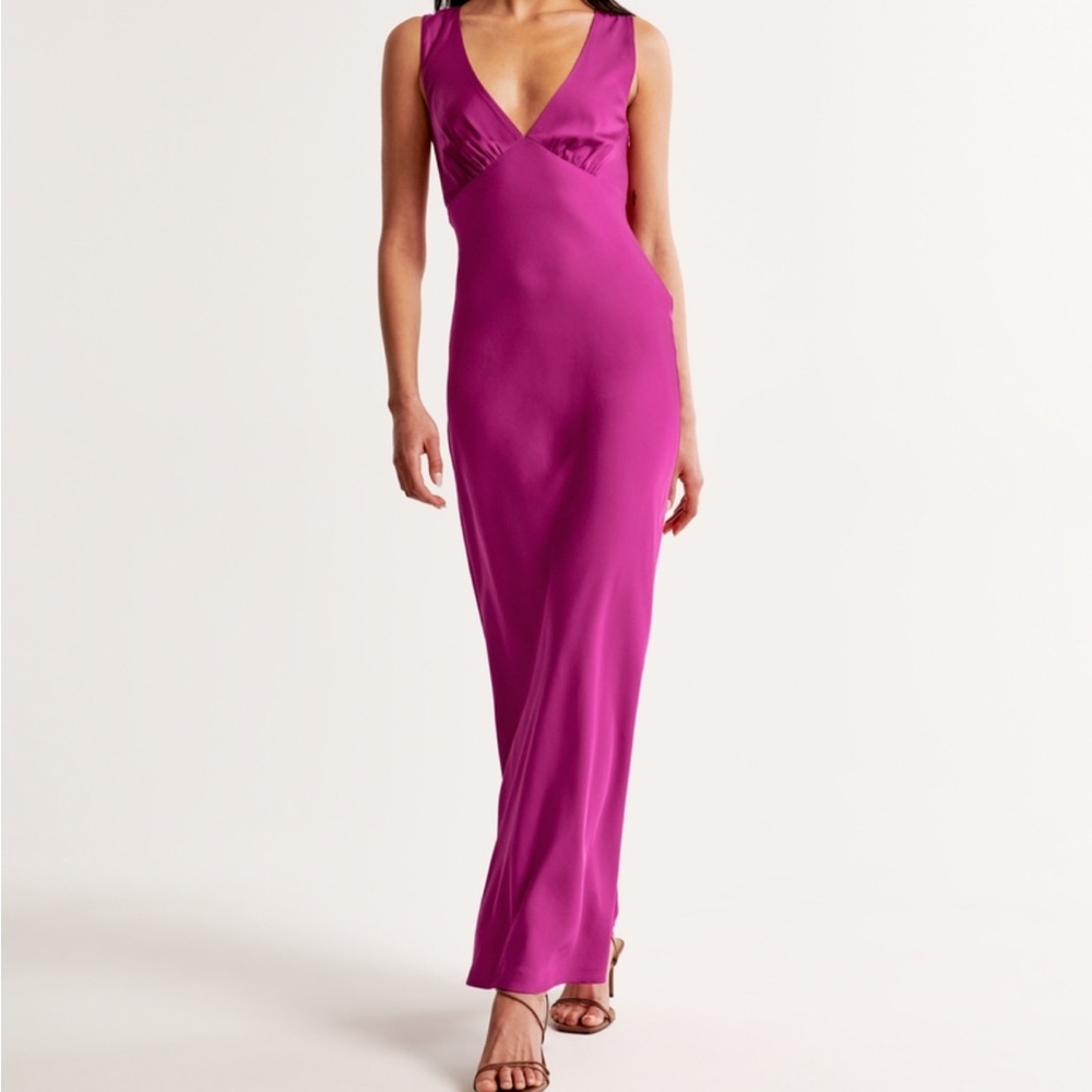Magenta pink Abercrombie dress